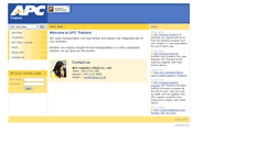 Desktop Screenshot of apc.co.th